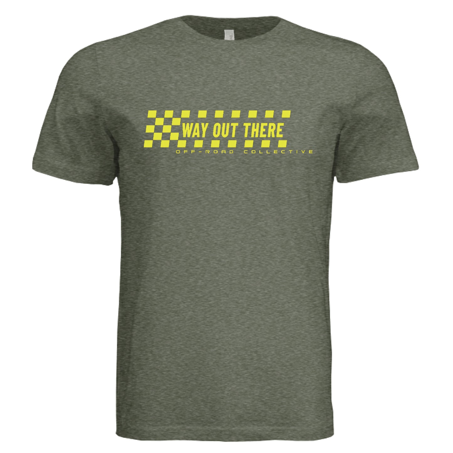 Military Green Triblend - FRONT
