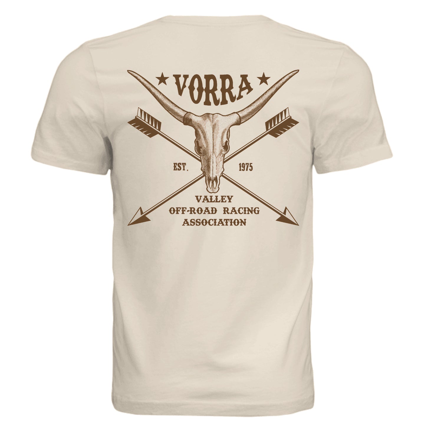 Solid Natural Triblend - BACK