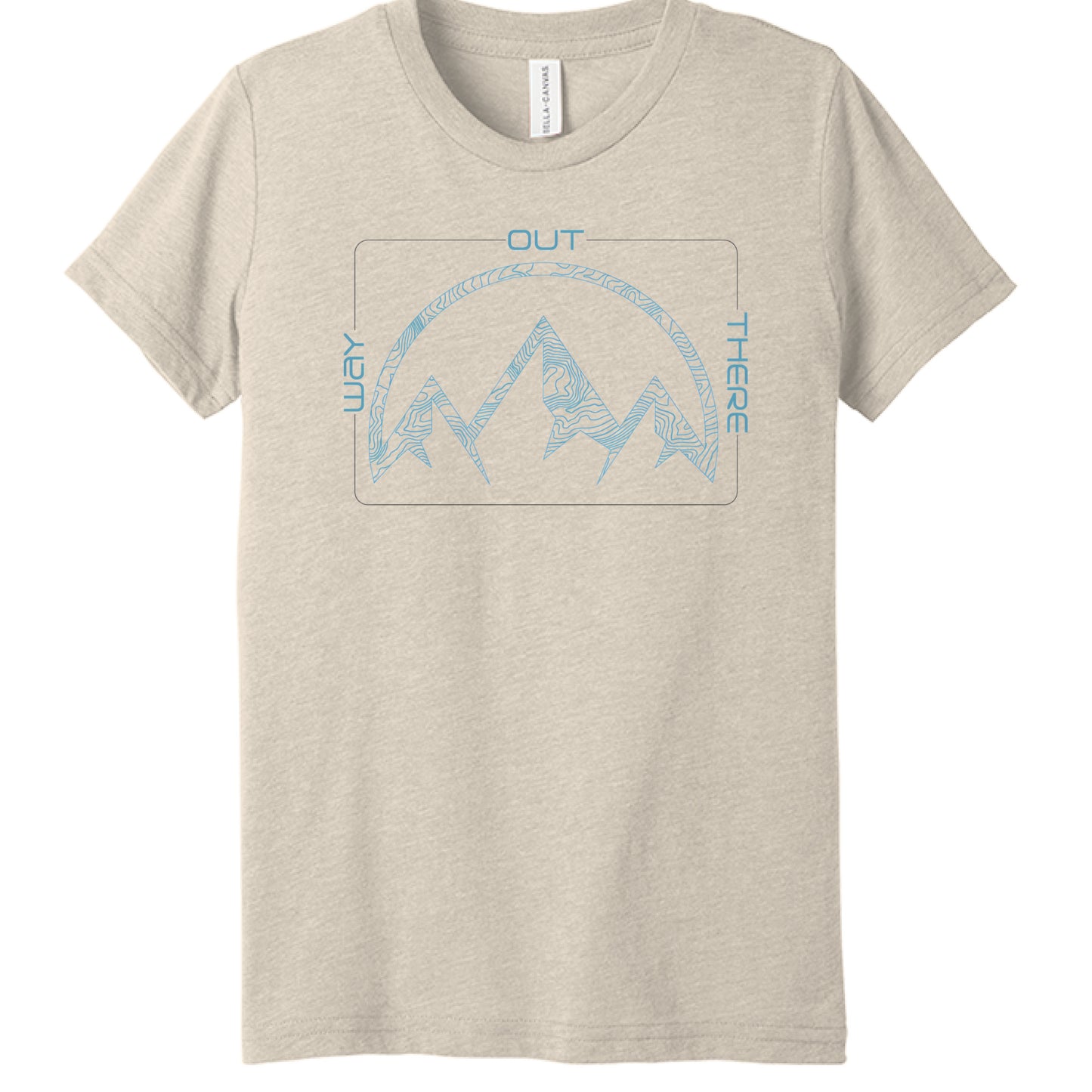 Solid Natural Triblend - FRONT