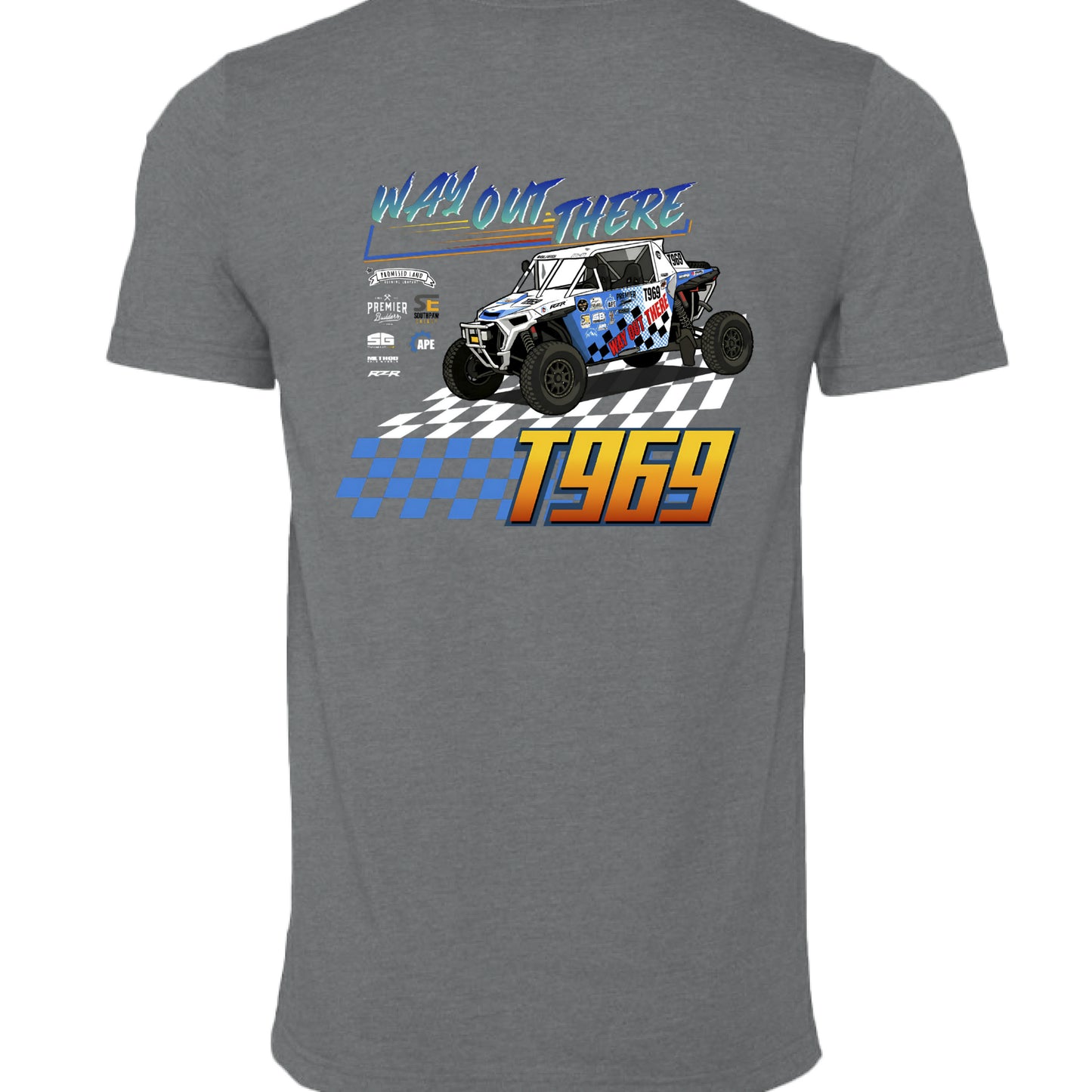 DRK GREY HEATHER - BACK