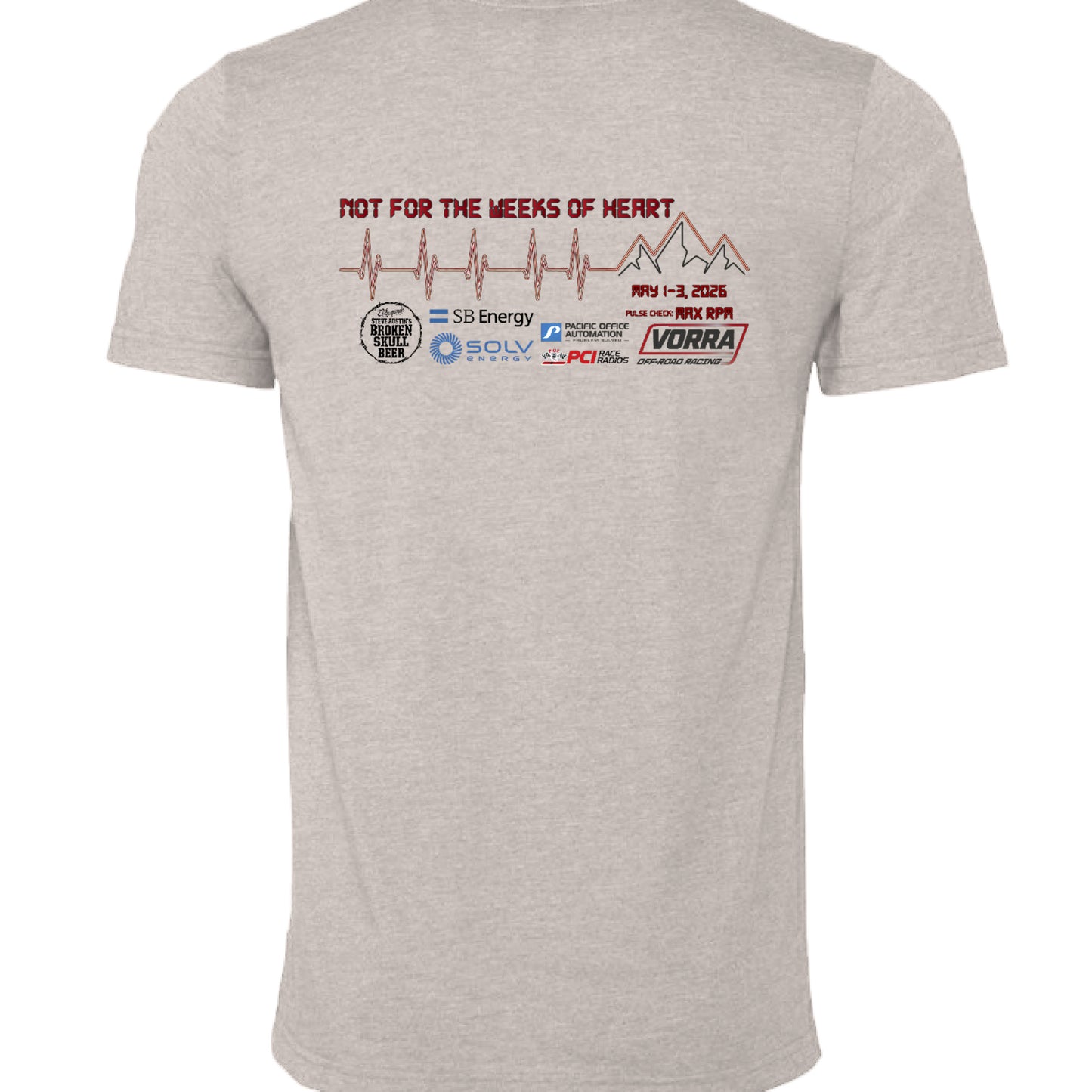 HEATHR COOL GREY - BACK