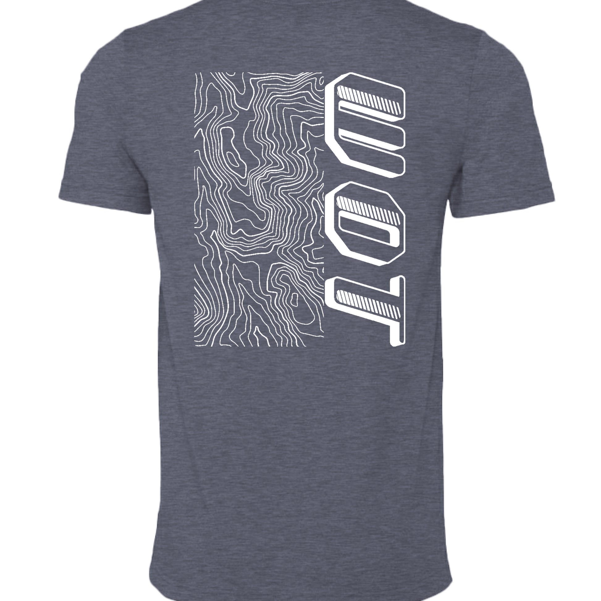 HEATHER MID NAVY - BACK