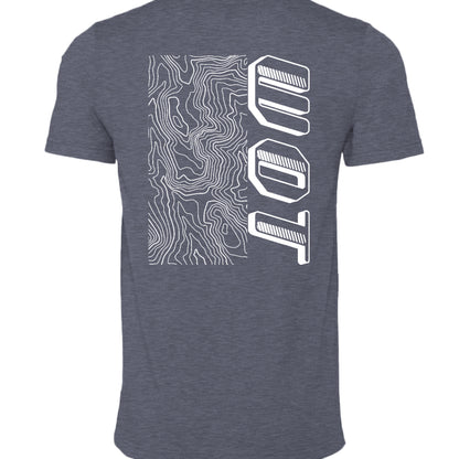 HEATHER MID NAVY - BACK