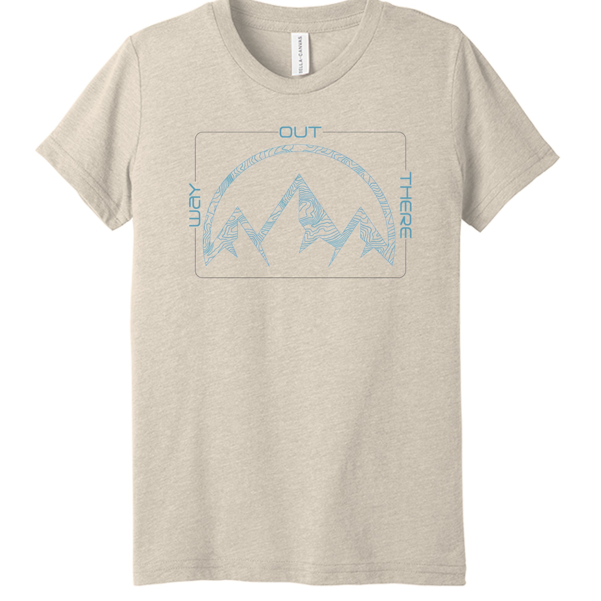 Solid Natural Triblend - FRONT