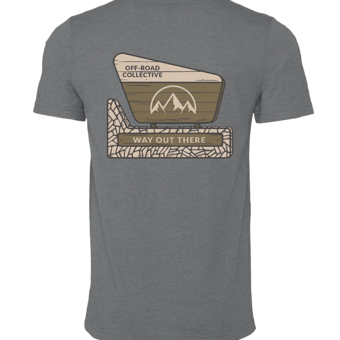 DRK GREY HEATHER - BACK