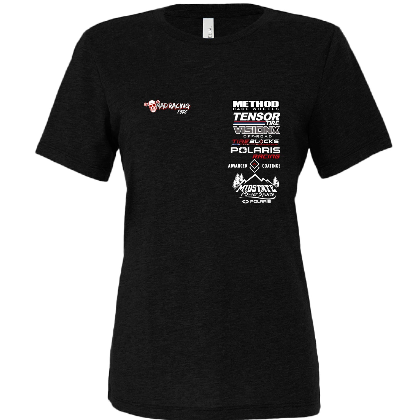 SOLID BLK TRIBLEND - FRONT