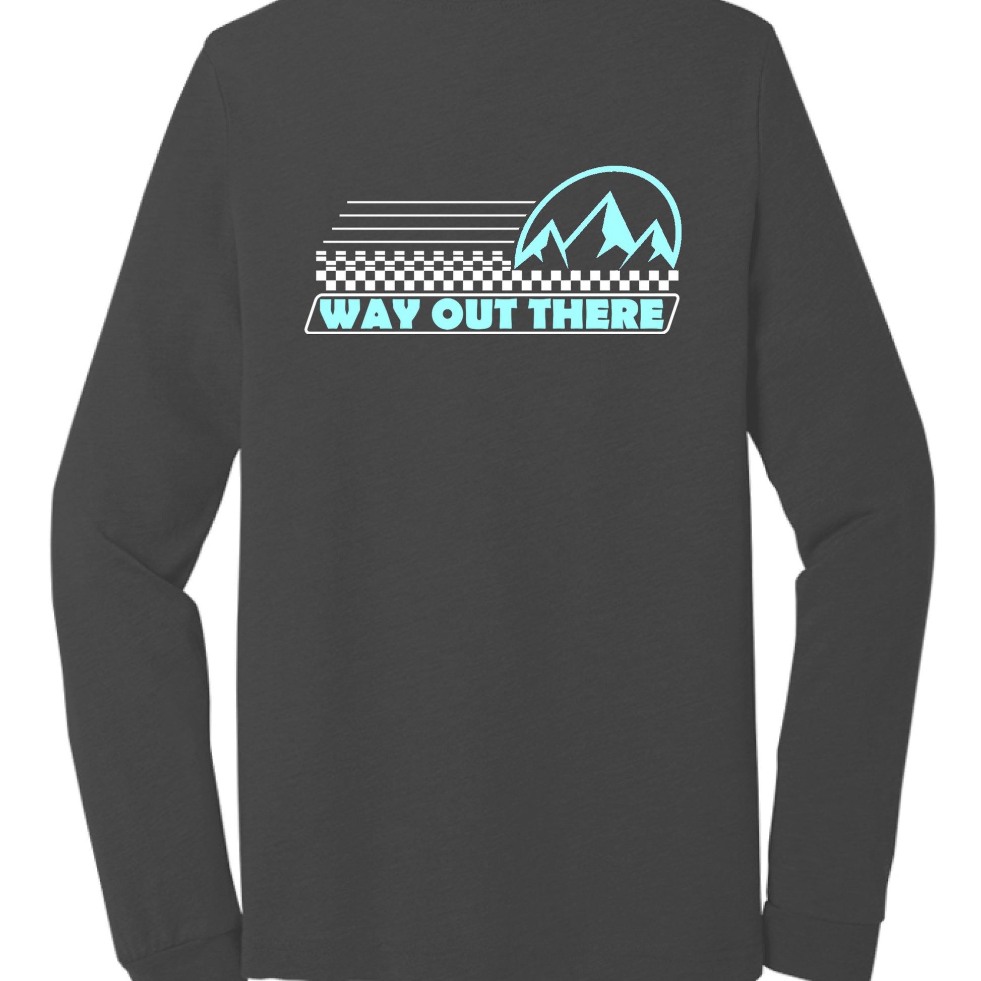 Charcoal Black Triblend - BACK