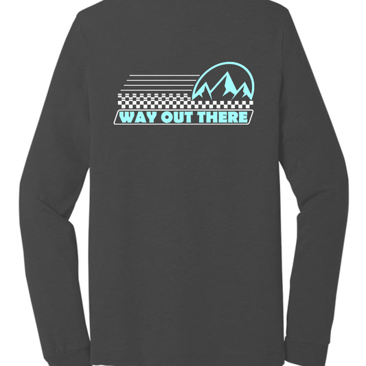 Charcoal Black Triblend - BACK