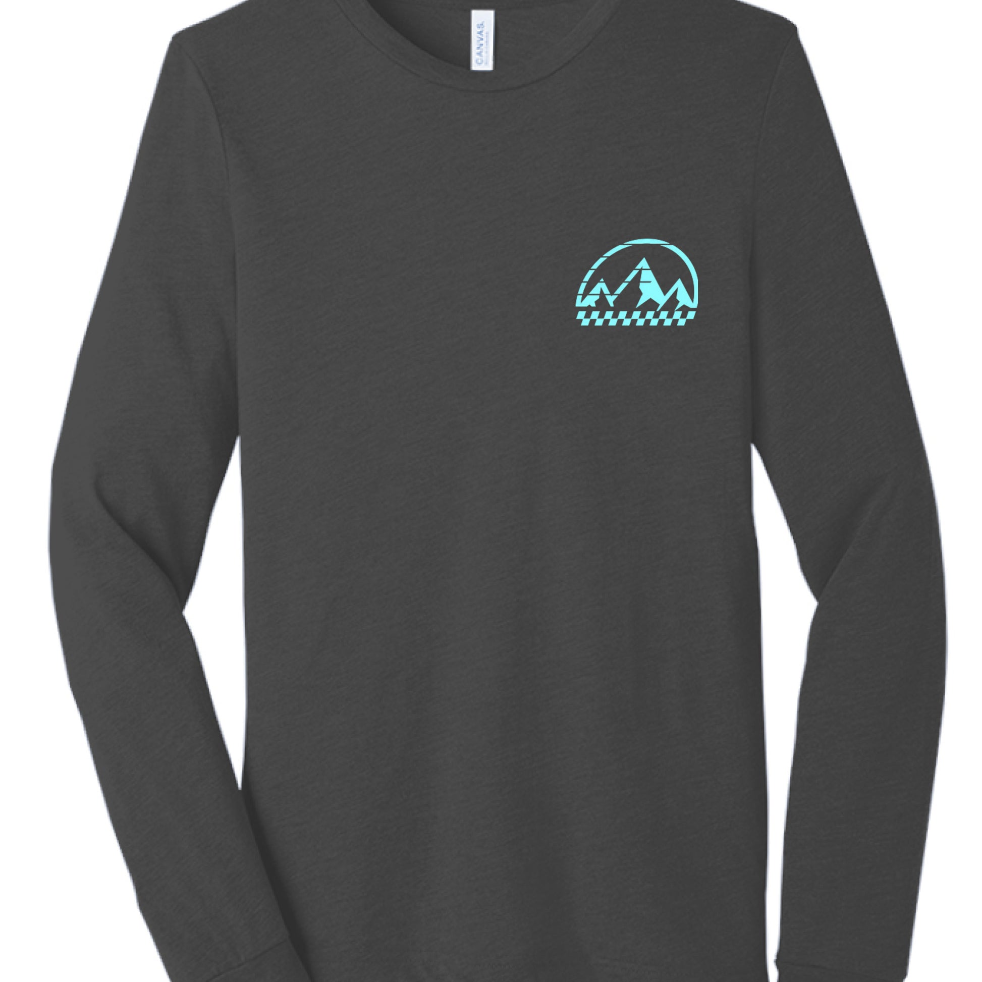 Charcoal Black Triblend - FRONT