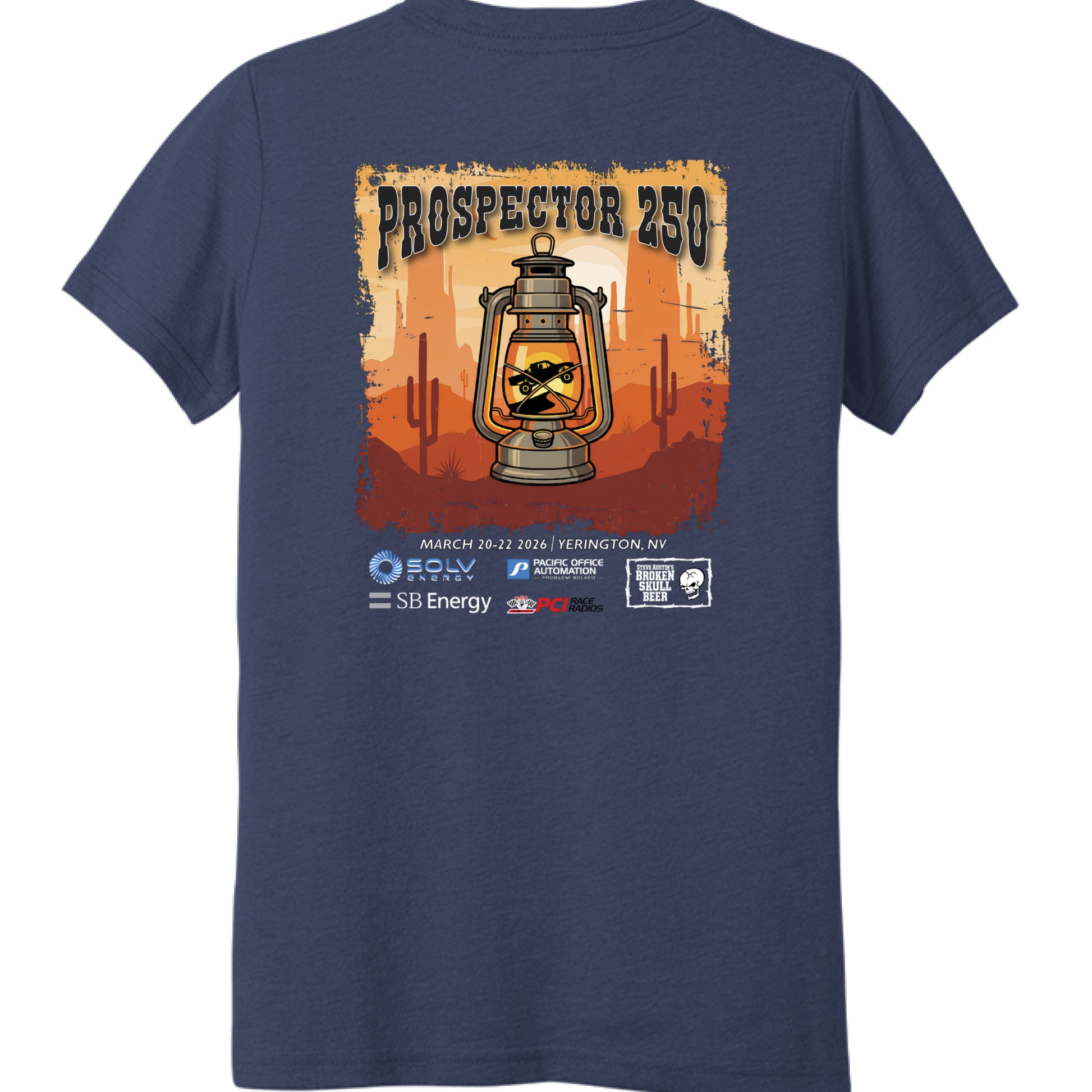 SOLID NVY TRBLND - BACK