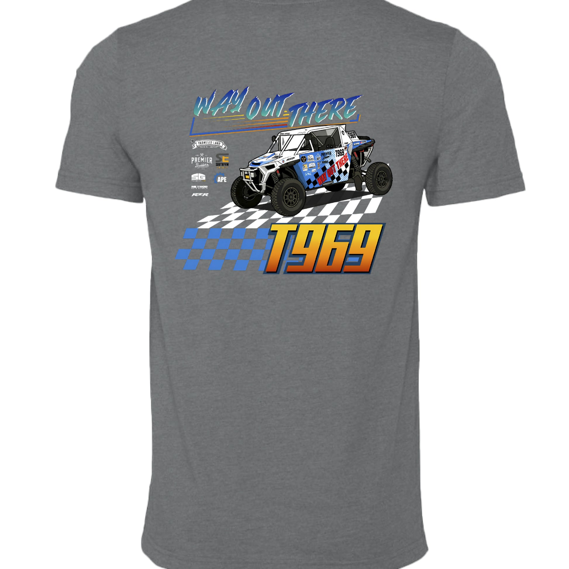 DRK GREY HEATHER - BACK