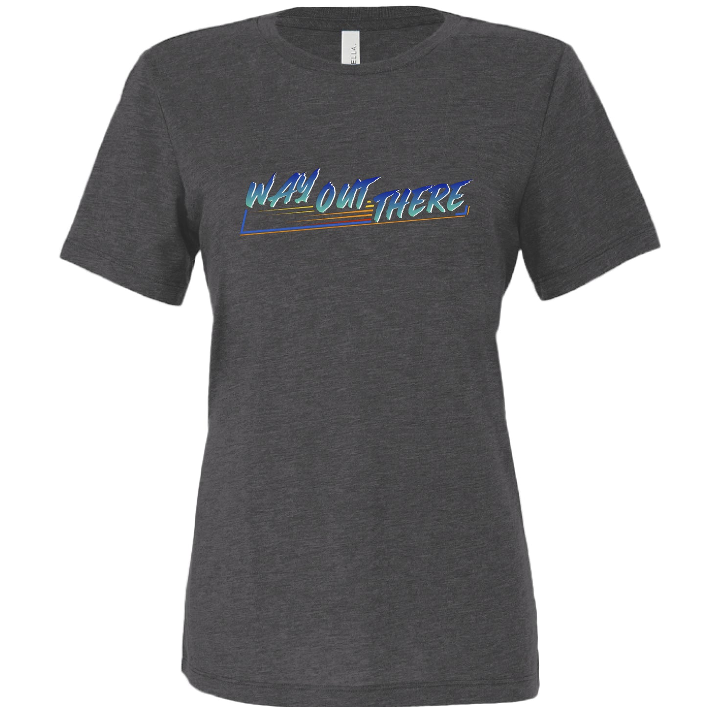 Solid Dark Grey Triblend - FRONT