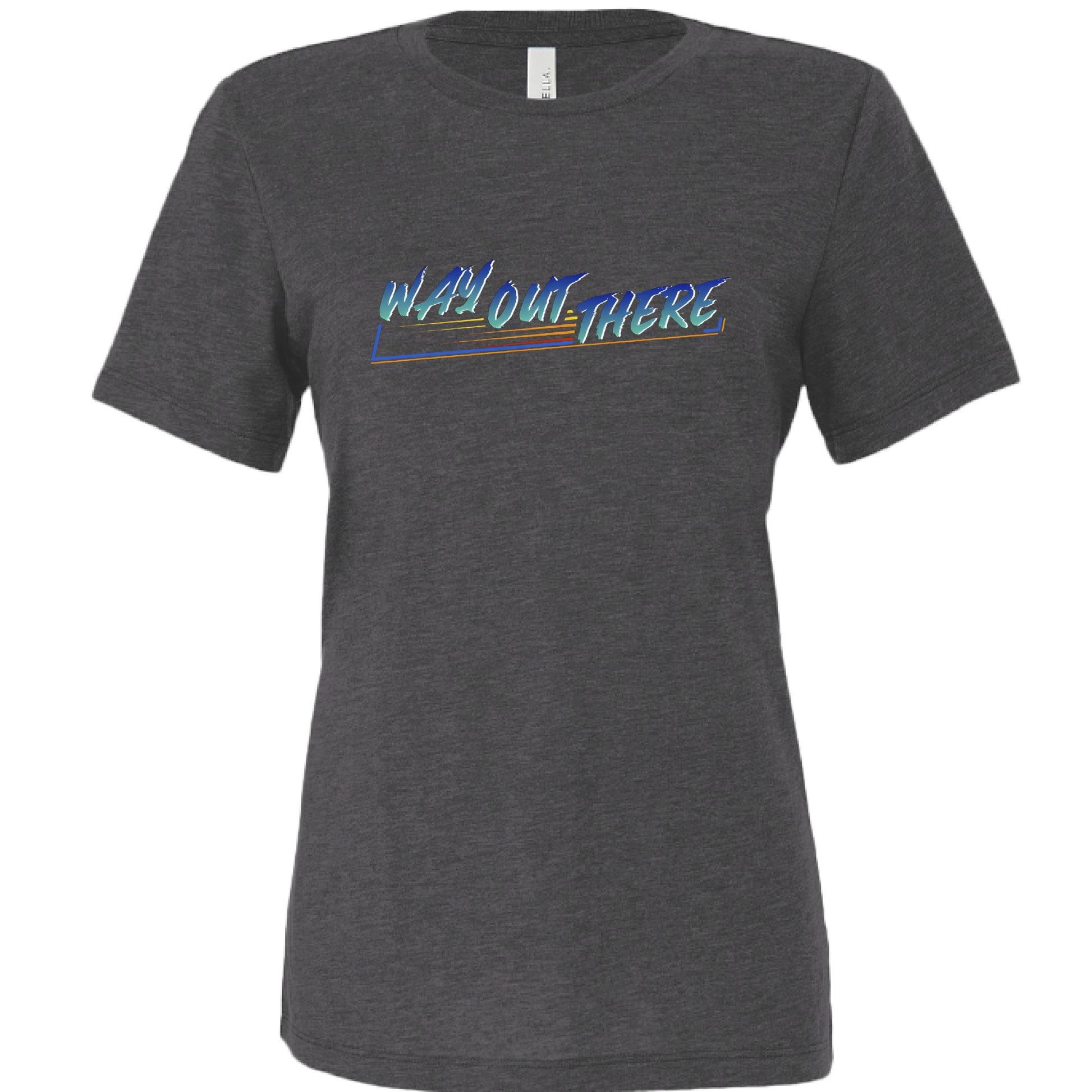 Solid Dark Grey Triblend - FRONT