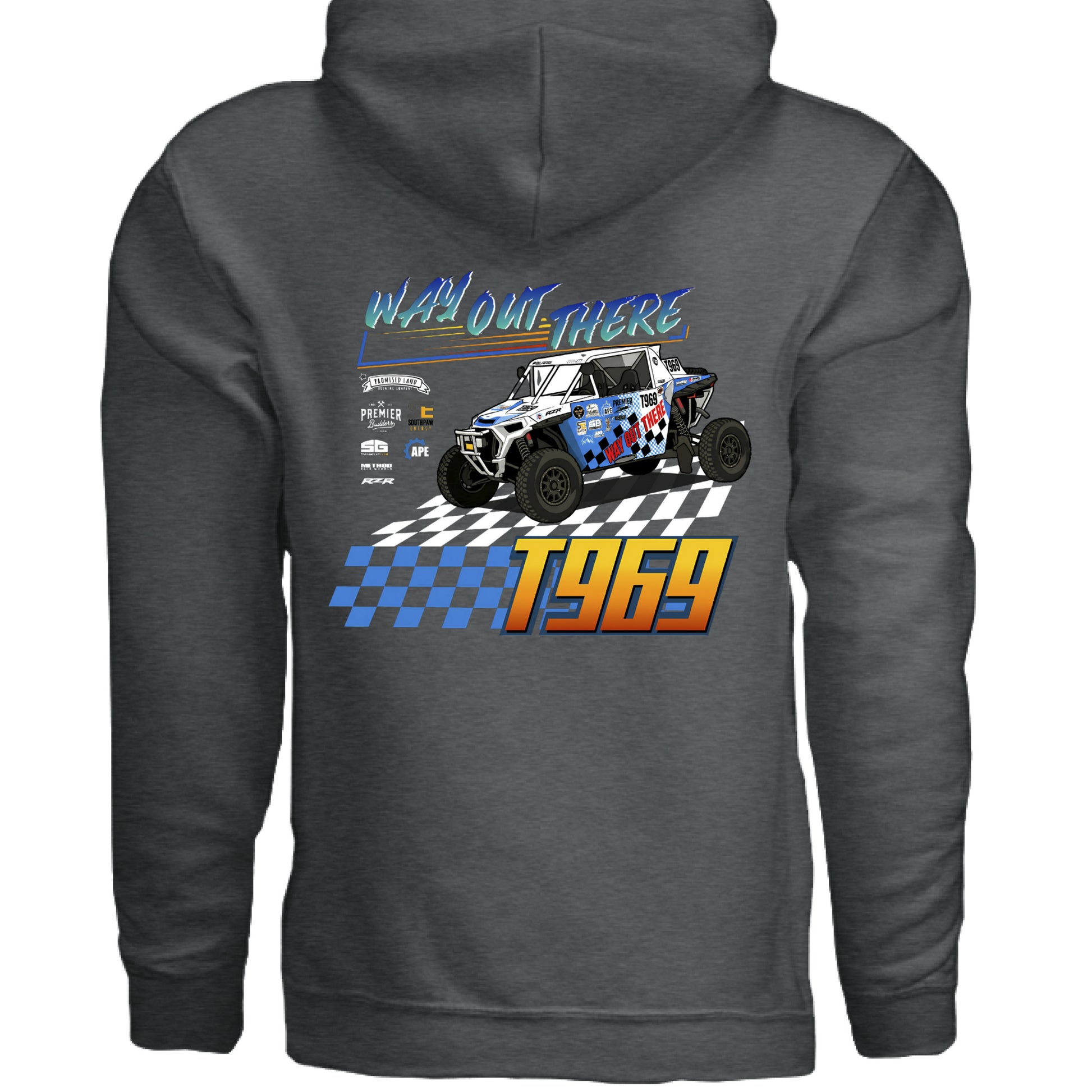 Charcoal Heather - BACK