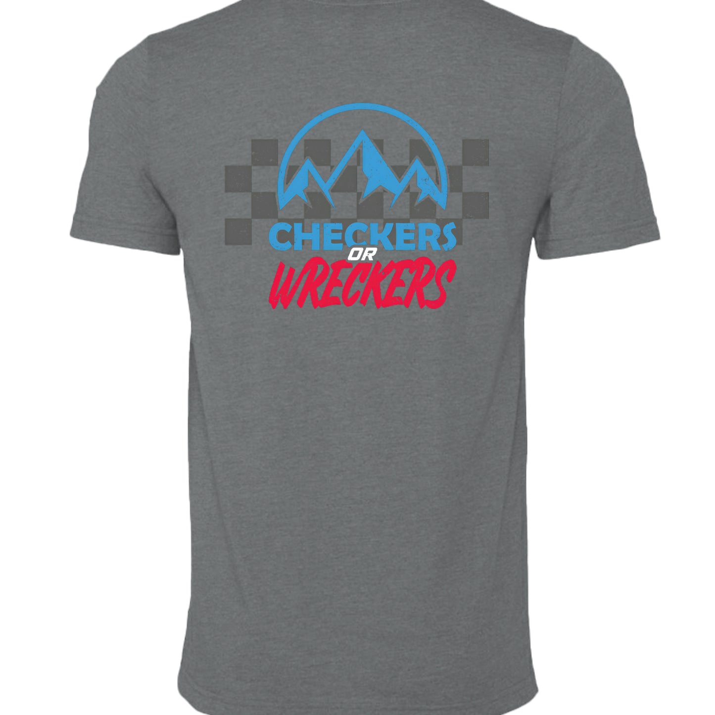 Dark Grey Heather - 3001CVC - BACK