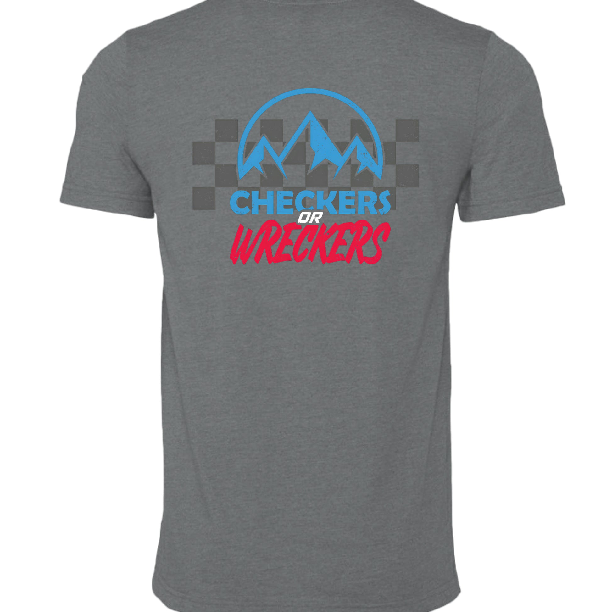 Dark Grey Heather - 3001CVC - BACK