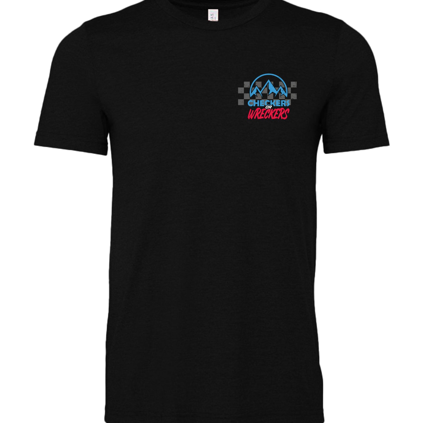 BLACK HEATHER - 3001CVC - FRONT