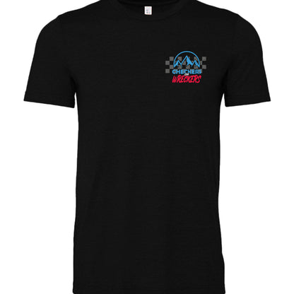 BLACK HEATHER - 3001CVC - FRONT
